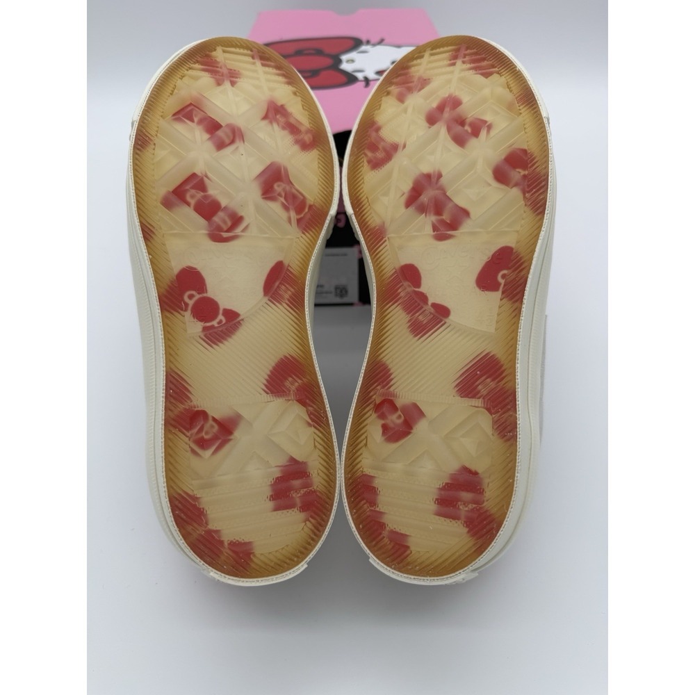Converse Hello Kitty x One Star Suede Top Low White-Size 6.5-Rare Collaboration - Picture 6 of 11